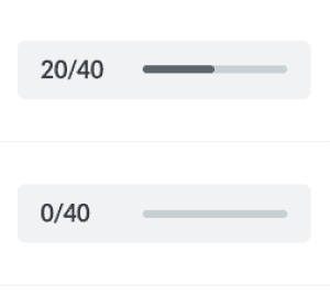 Progress Bar component preview