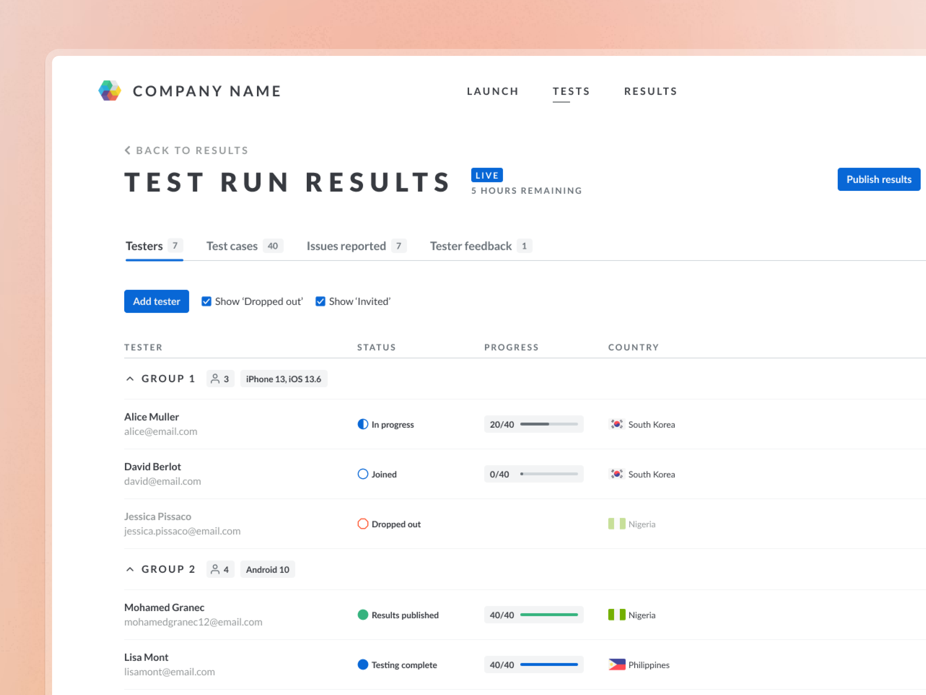 Making test management easier to oversee hero image